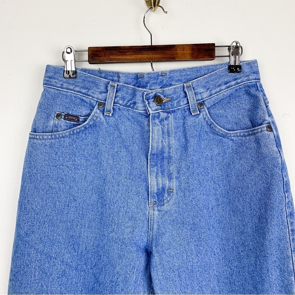Vintage 90s Riders by Lee High Waist Straight Leg Jeans Sz 29 - Picture 3 of 11